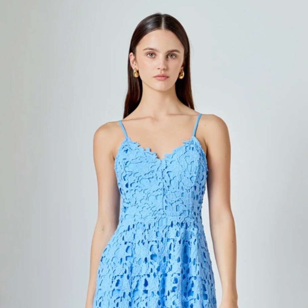 Endless Rose Lace Midi Dress